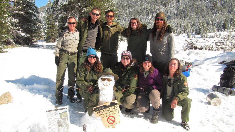Thank you to the many Yosemite employees and volunteers (and snow-people) who have played a part in restoring and preserving Lyell Canyon and the Pacific Crest/John Muir Trail!