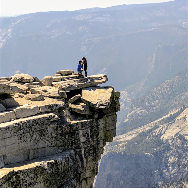 On a clear August morning in 2017, Bobby Vore and Corissa Villalpando made their way to the top of Half Dome. With help from family, friends and a healthy dose of willpower to overcome his dislike of heights, Bobby made it to the 